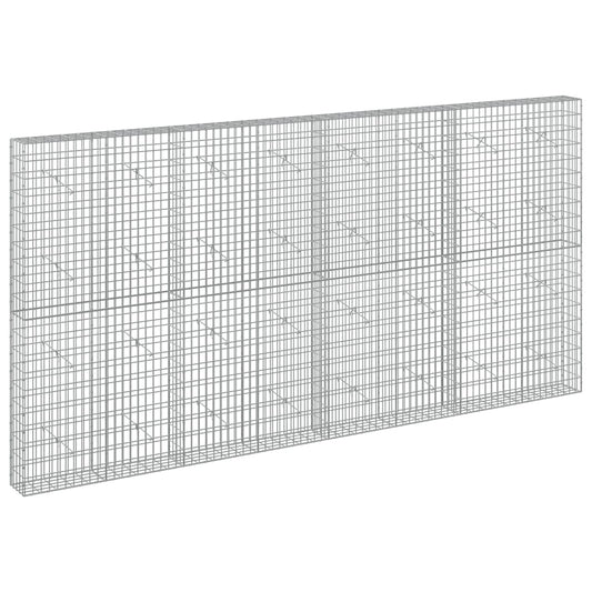 Gabion with 5 mm Wire and 5x10 cm Mesh 400x20x200 cm