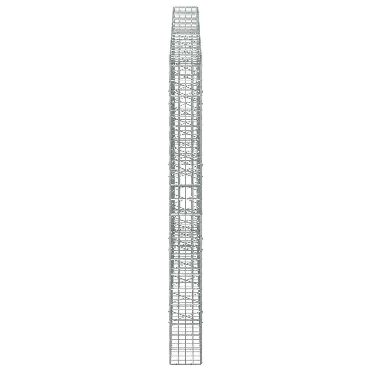 Gabion with 5 mm Wire and 5x10 cm Mesh 400x20x200 cm