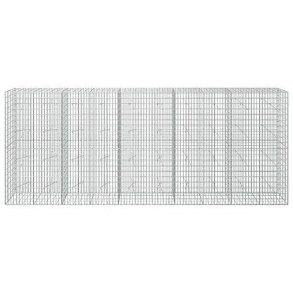 Gabion with 5 mm Wire and 5x10 cm Mesh 500x20x200 cm