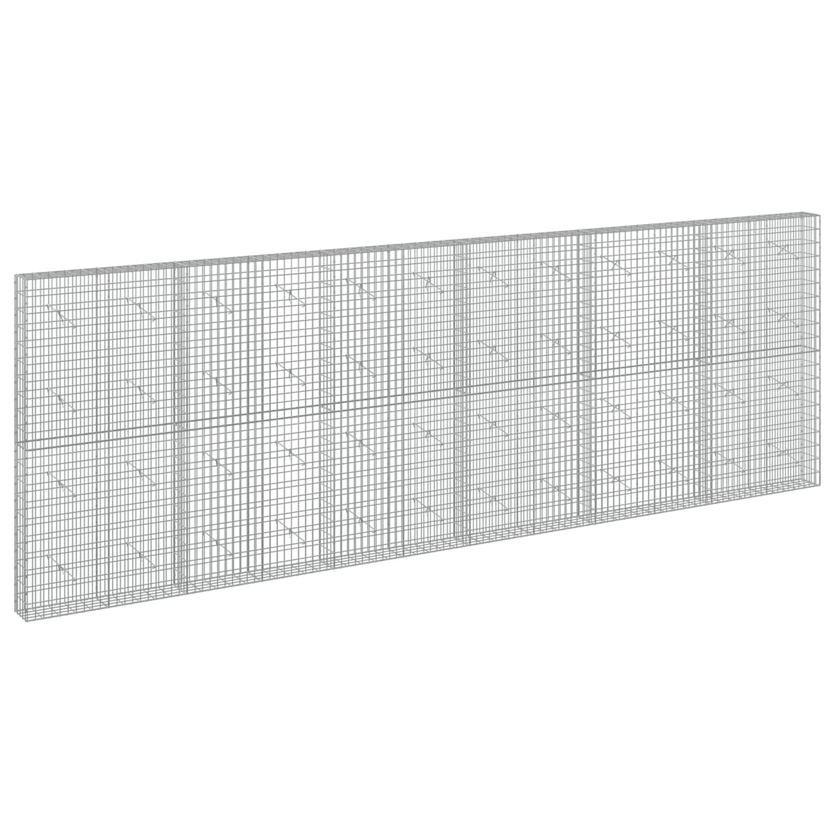 Gabion with 5 mm Wire and 5x10 cm Mesh 600x20x200 cm