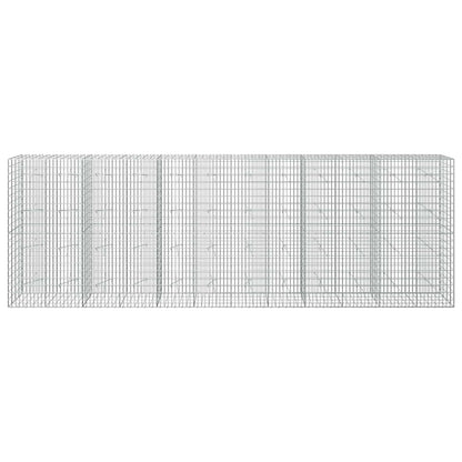 Gabion with 5 mm Wire and 5x10 cm Mesh 600x20x200 cm