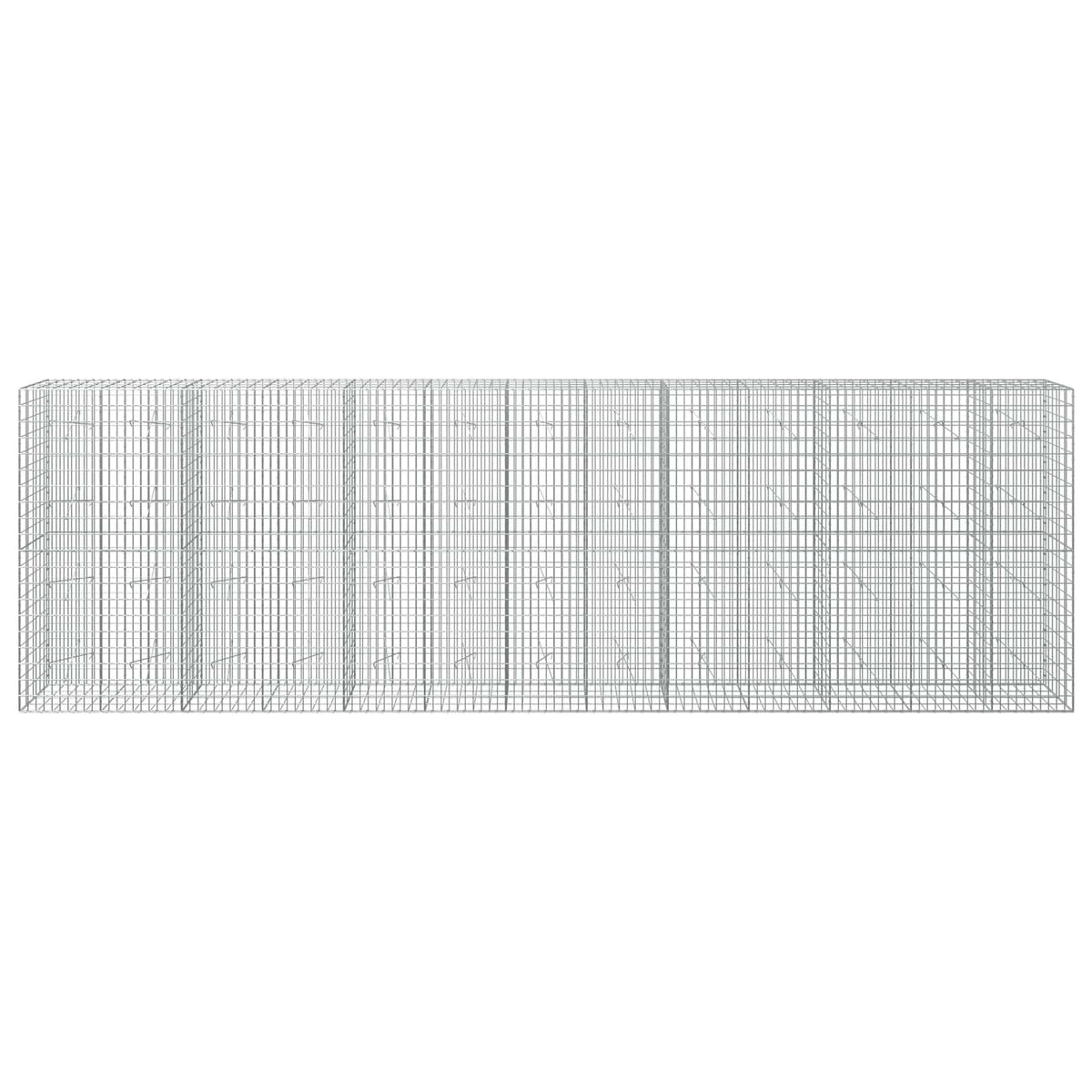 Gabion with 5 mm Wire and 5x10 cm Mesh 650x20x200 cm