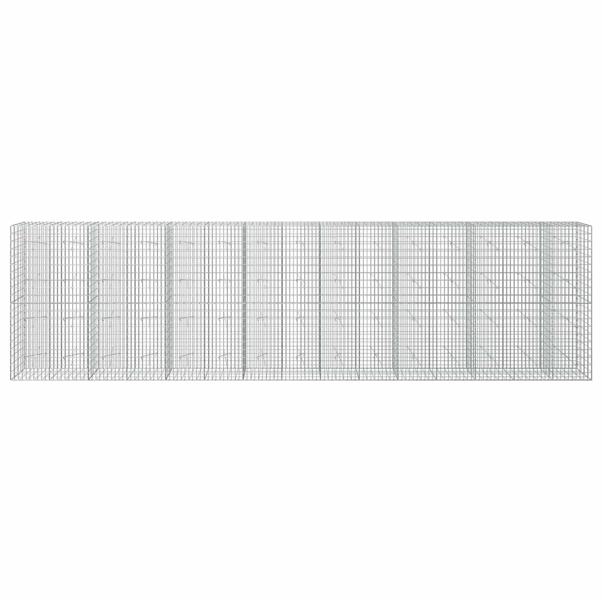 Gabion with 5 mm Wire and 5x10 cm Mesh 750x20x200 cm