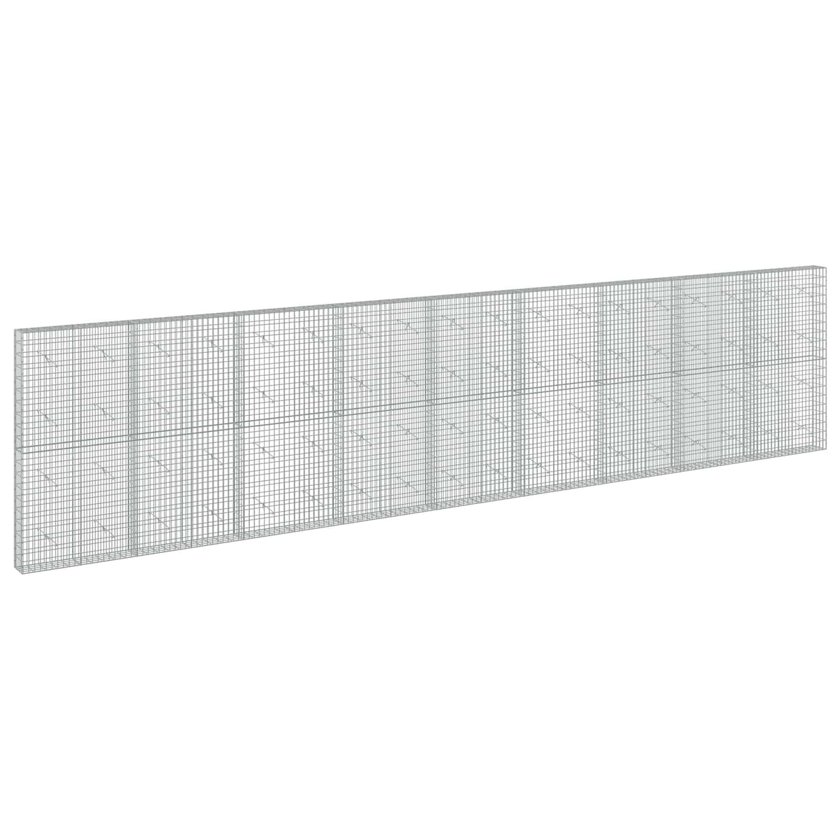 Gabion with 5 mm Wire and 5x10 cm Mesh 900x20x200 cm