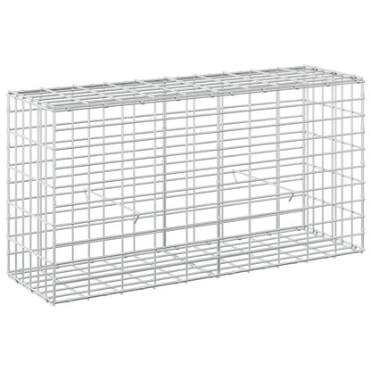 Gabion with 5 mm Wire and 5x10 cm Mesh 100x30x50 cm