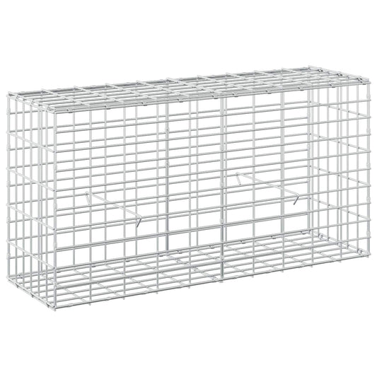 Gabion with 5 mm Wire and 5x10 cm Mesh 100x30x50 cm