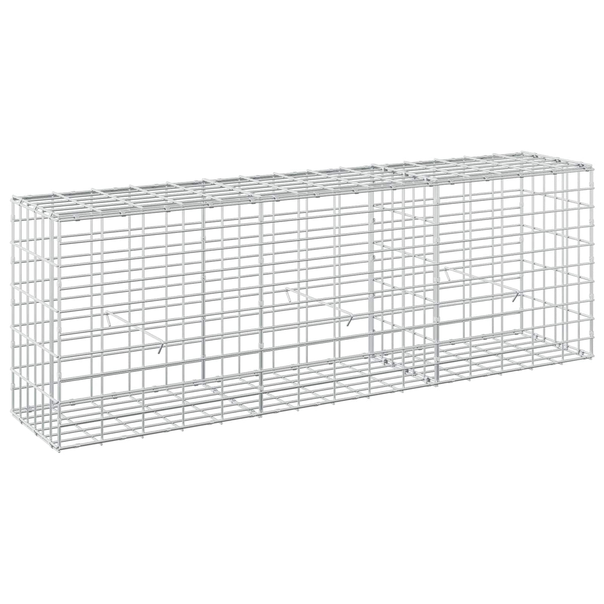 Gabion with 5 mm Wire and 5x10 cm Mesh 150x30x50 cm