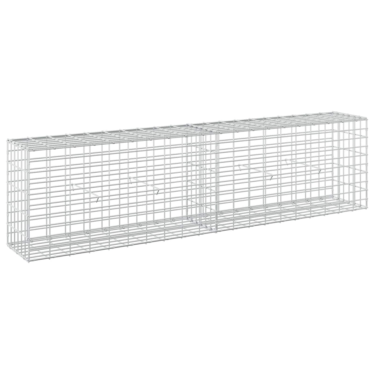 Gabion with 5 mm Wire and 5x10 cm Mesh 200x30x50 cm