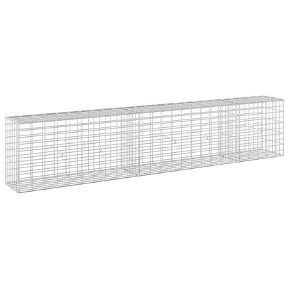 Gabion with 5 mm Wire and 5x10 cm Mesh 250x30x50 cm