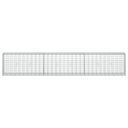 Gabion with 5 mm Wire and 5x10 cm Mesh 300x30x50 cm