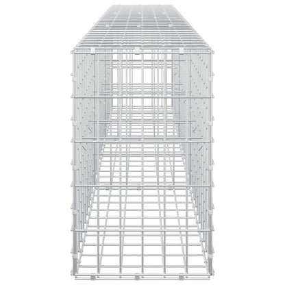 Gabion with 5 mm Wire and 5x10 cm Mesh 300x30x50 cm