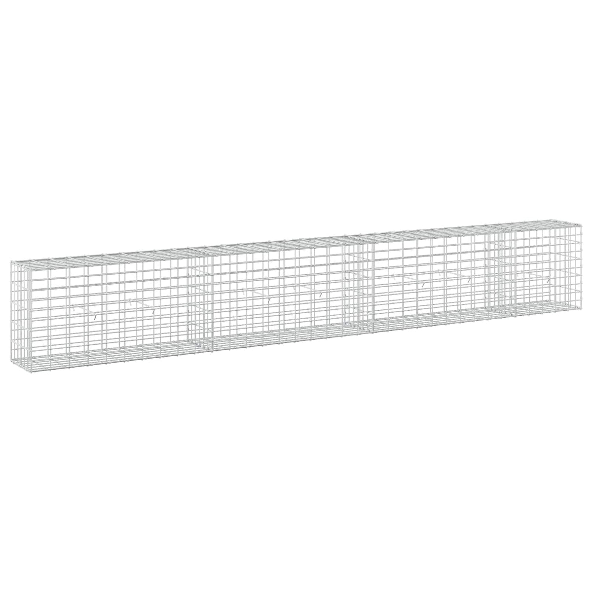 Gabion with 5 mm Wire and 5x10 cm Mesh 350x30x50 cm