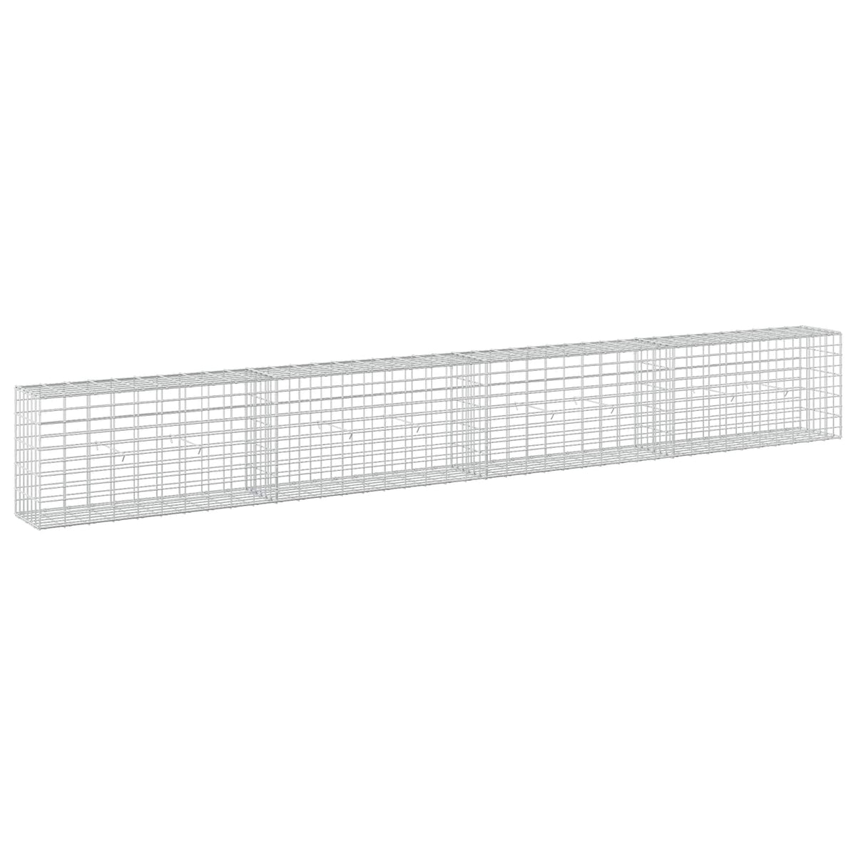 Gabion with 5 mm Wire and 5x10 cm Mesh 400x30x50 cm