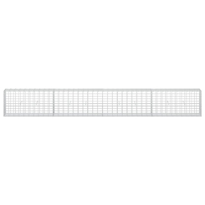 Gabion with 5 mm Wire and 5x10 cm Mesh 400x30x50 cm