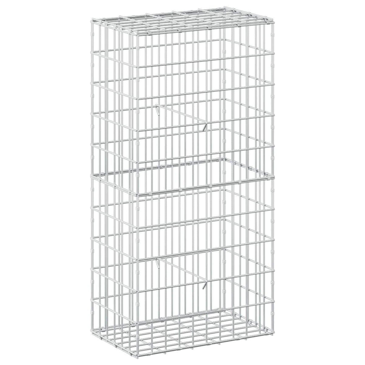 Gabion with 5 mm Wire and 5x10 cm Mesh 50x30x100 cm