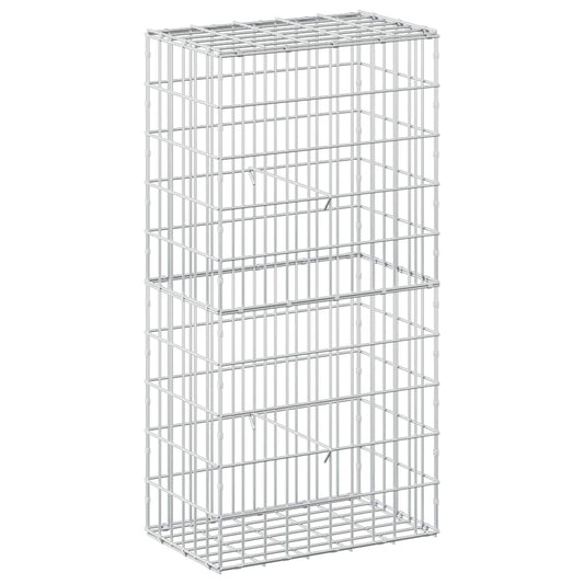Gabion with 5 mm Wire and 5x10 cm Mesh 50x30x100 cm
