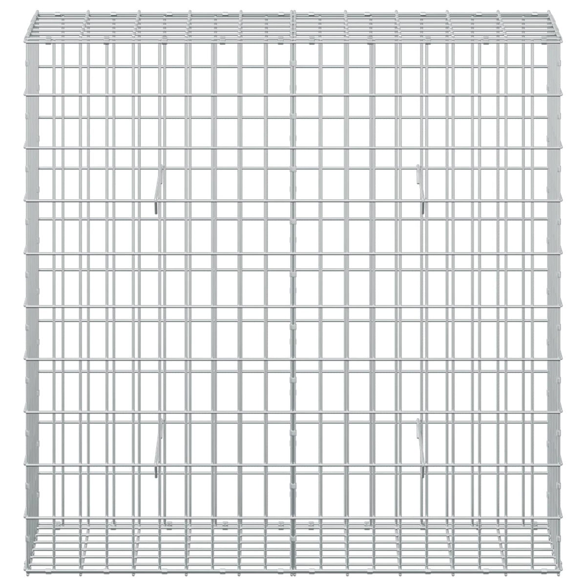 Gabion with 5 mm Wire and 5x10 cm Mesh 100x30x100 cm