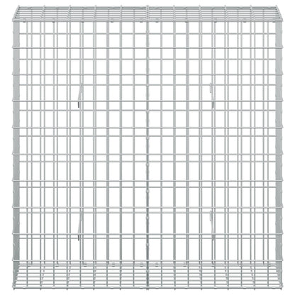 Gabion with 5 mm Wire and 5x10 cm Mesh 100x30x100 cm