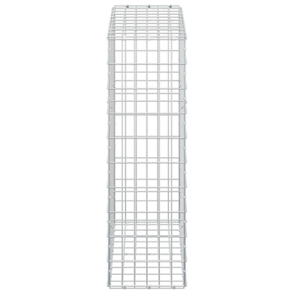Gabion with 5 mm Wire and 5x10 cm Mesh 100x30x100 cm