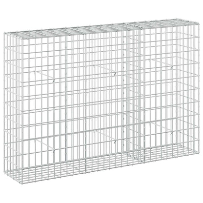 Gabion with 5 mm Wire and 5x10 cm Mesh 150x30x100 cm