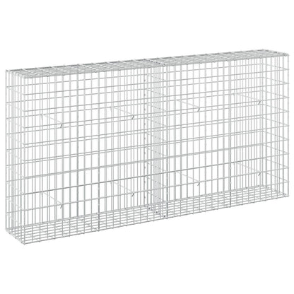 Gabion with 5 mm Wire and 5x10 cm Mesh 200x30x100 cm