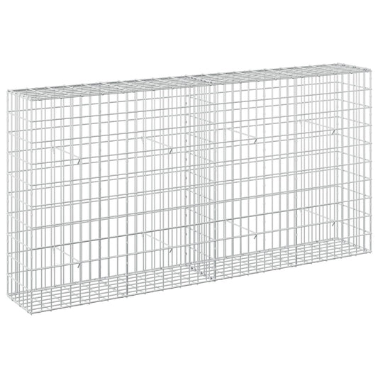 Gabion with 5 mm Wire and 5x10 cm Mesh 200x30x100 cm