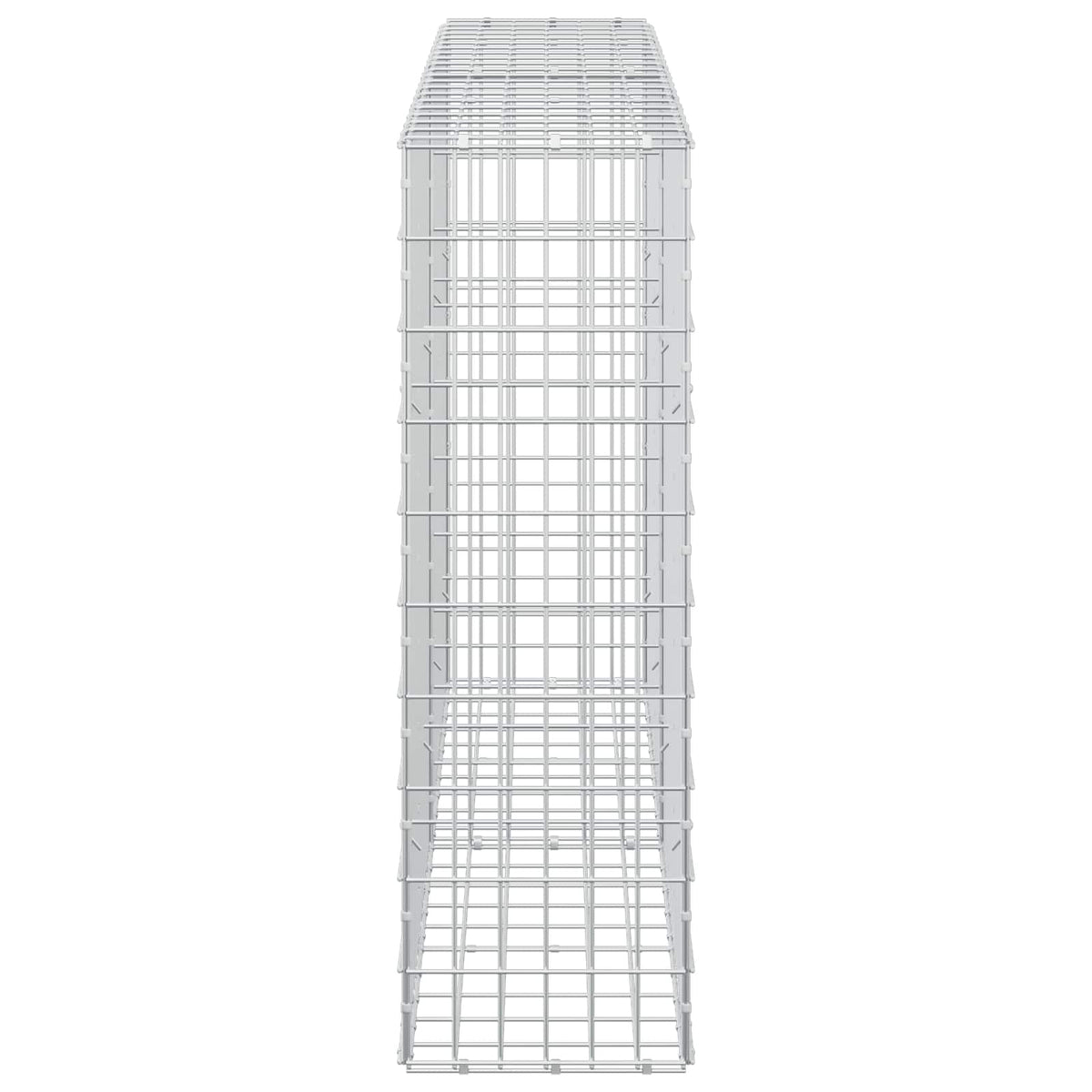 Gabion with 5 mm Wire and 5x10 cm Mesh 200x30x100 cm