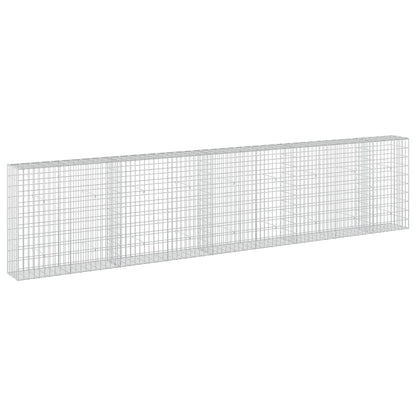 Gabion with 5 mm Wire and 5x10 cm Mesh 450x30x100 cm