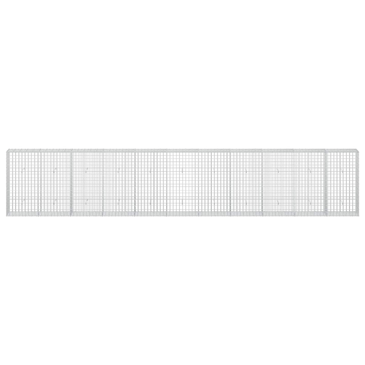 Gabion with 5 mm Wire and 5x10 cm Mesh 550x30x100 cm