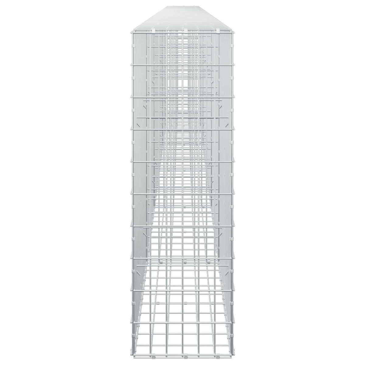 Gabion with 5 mm Wire and 5x10 cm Mesh 600x30x100 cm