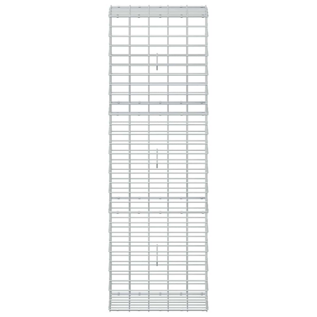 Gabion with 5 mm Wire and 5x10 cm Mesh 50x30x150 cm