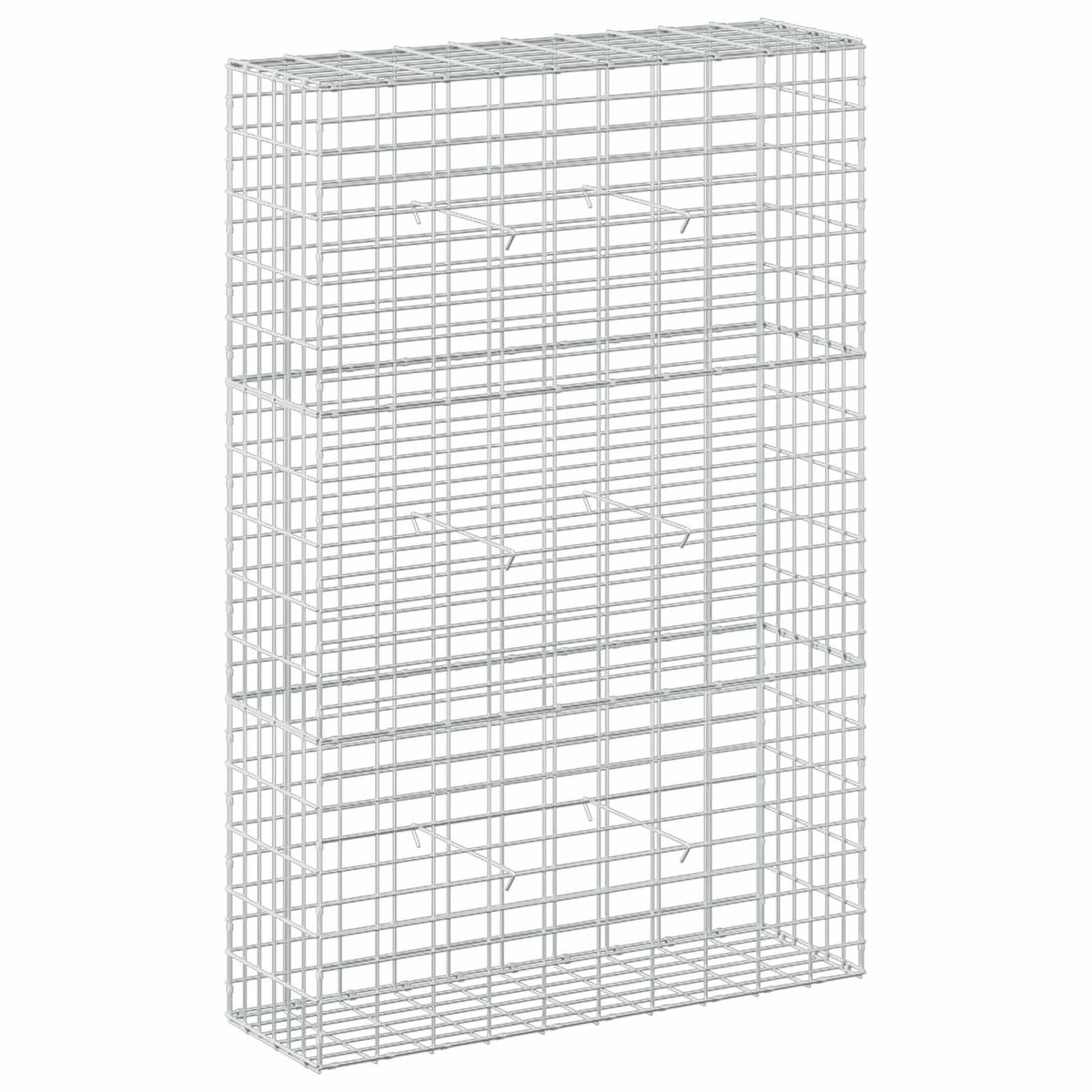 Gabion with 5 mm Wire and 5x10 cm Mesh 100x30x150 cm