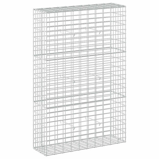Gabion with 5 mm Wire and 5x10 cm Mesh 100x30x150 cm