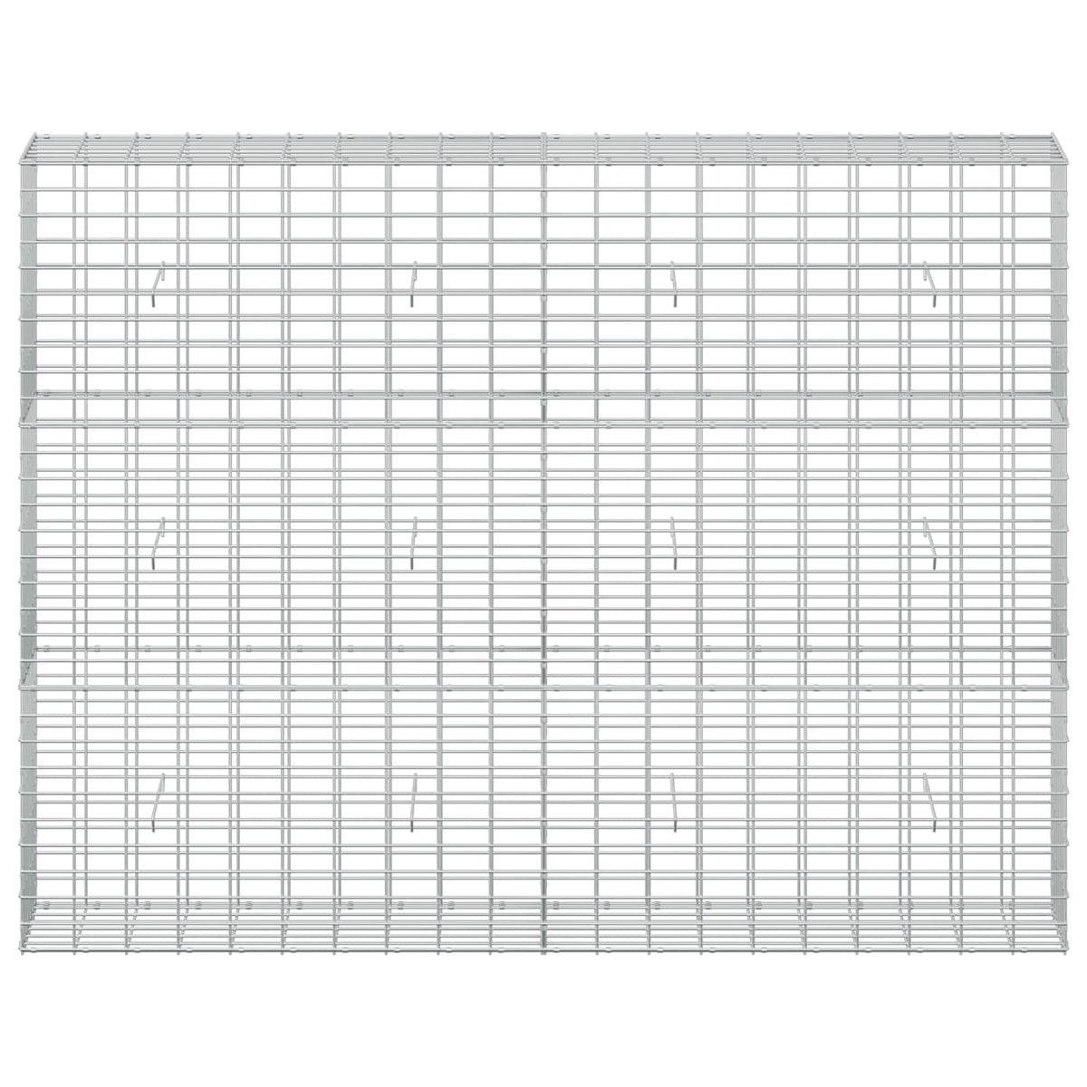 Gabion with 5 mm Wire and 5x10 cm Mesh 200x30x150 cm
