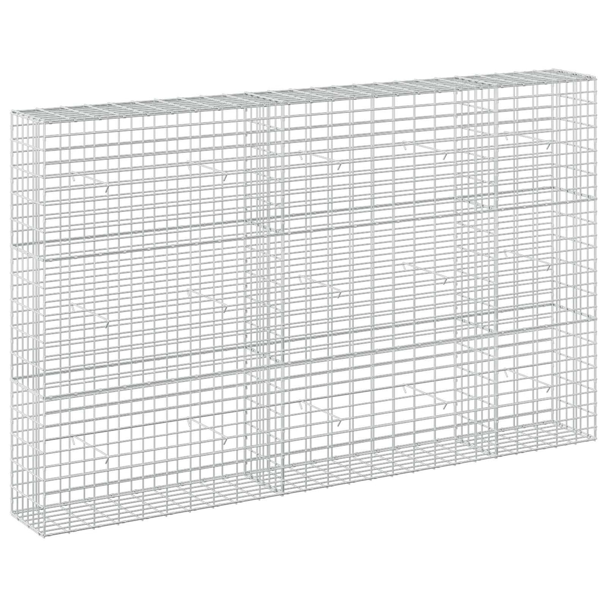 Gabion with 5 mm Wire and 5x10 cm Mesh 250x30x150 cm