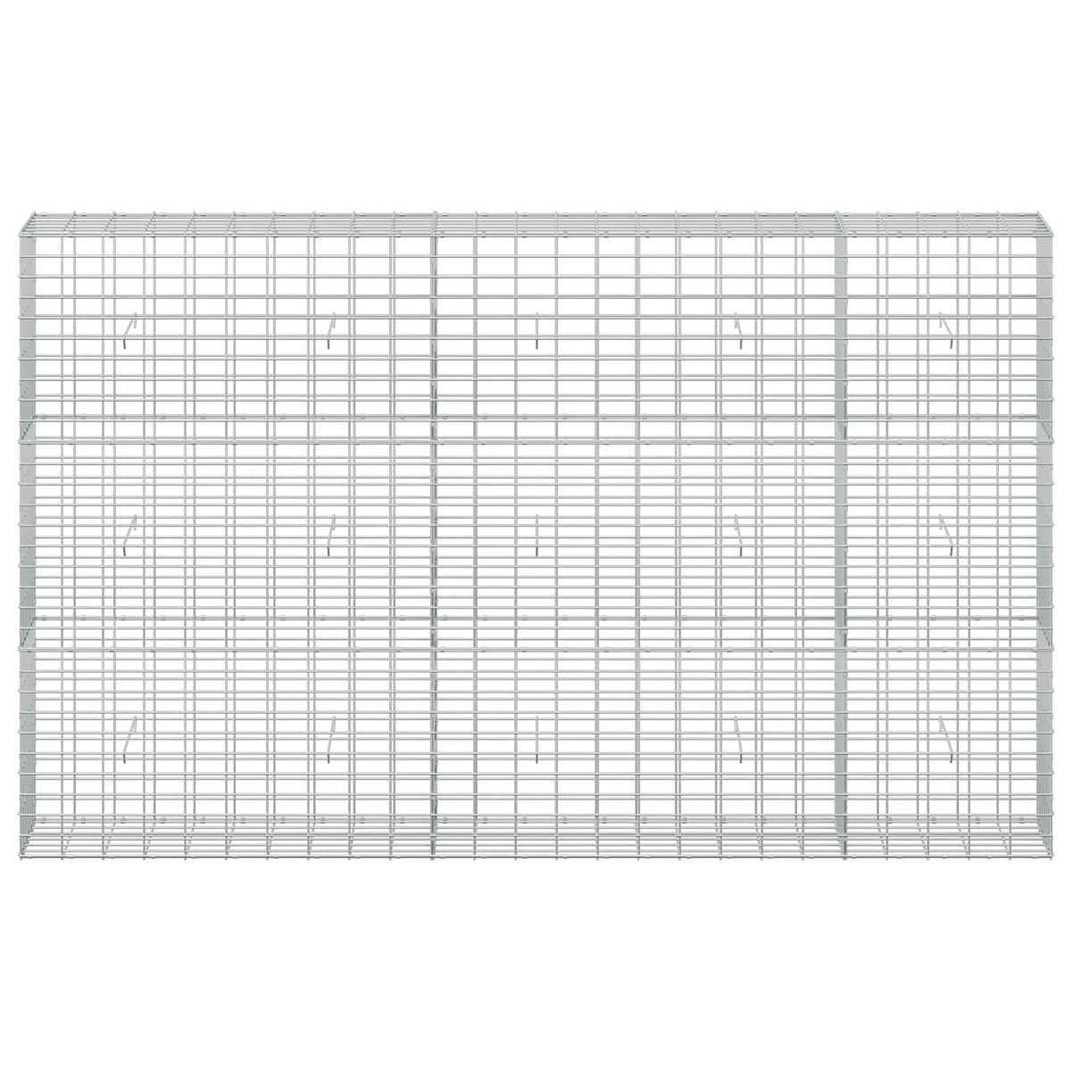 Gabion with 5 mm Wire and 5x10 cm Mesh 250x30x150 cm