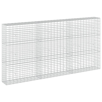 Gabion with 5 mm Wire and 5x10 cm Mesh 300x30x150 cm