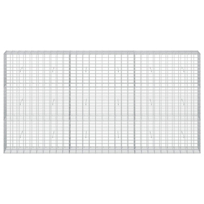 Gabion with 5 mm Wire and 5x10 cm Mesh 300x30x150 cm