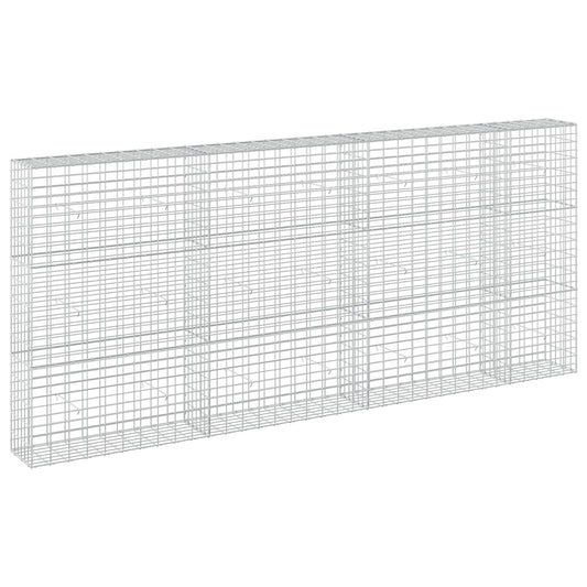 Gabion with 5 mm Wire and 5x10 cm Mesh 350x30x150 cm