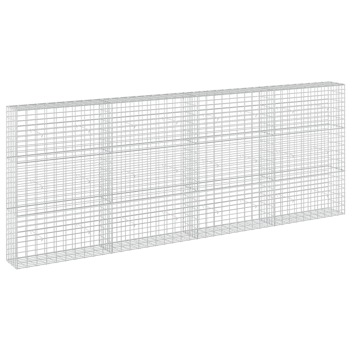 Gabion with 5 mm Wire and 5x10 cm Mesh 400x30x150 cm