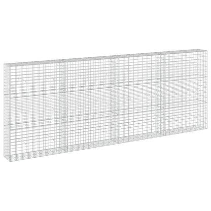 Gabion with 5 mm Wire and 5x10 cm Mesh 400x30x150 cm