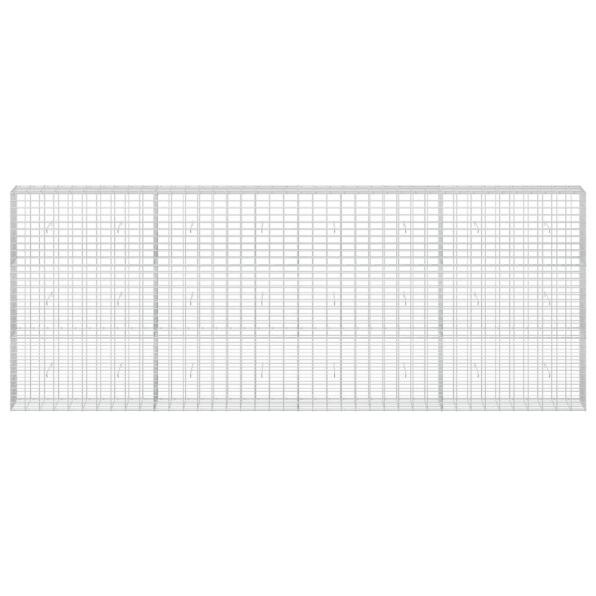 Gabion with 5 mm Wire and 5x10 cm Mesh 400x30x150 cm