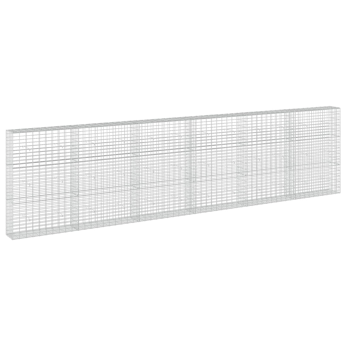 Gabion with 5 mm Wire and 5x10 cm Mesh 600x30x150 cm