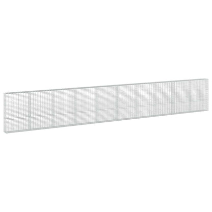 Gabion with 5 mm Wire and 5x10 cm Mesh 1000x30x150 cm