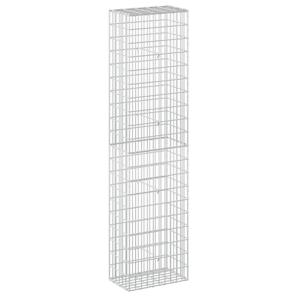 Gabion with 5 mm Wire and 5x10 cm Mesh 50x30x200 cm