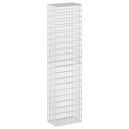 Gabion with 5 mm Wire and 5x10 cm Mesh 50x30x200 cm