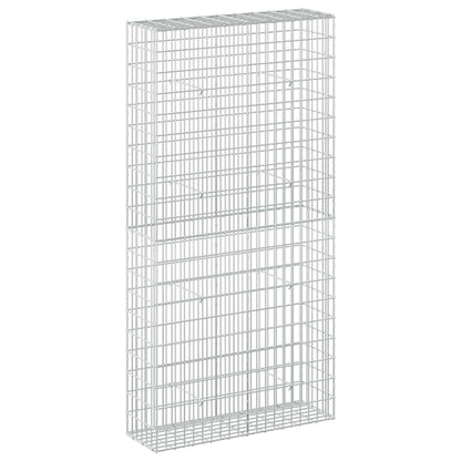 Gabion with 5 mm Wire and 5x10 cm Mesh 100x30x200 cm