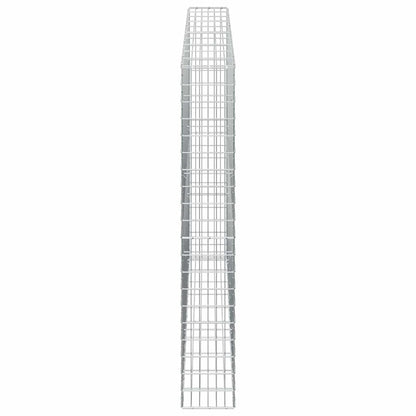 Gabion with 5 mm Wire and 5x10 cm Mesh 100x30x200 cm