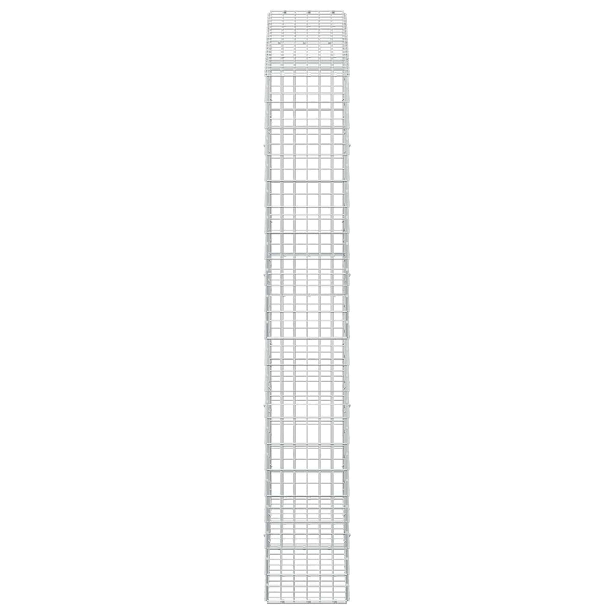 Gabion with 5 mm Wire and 5x10 cm Mesh 200x30x200 cm