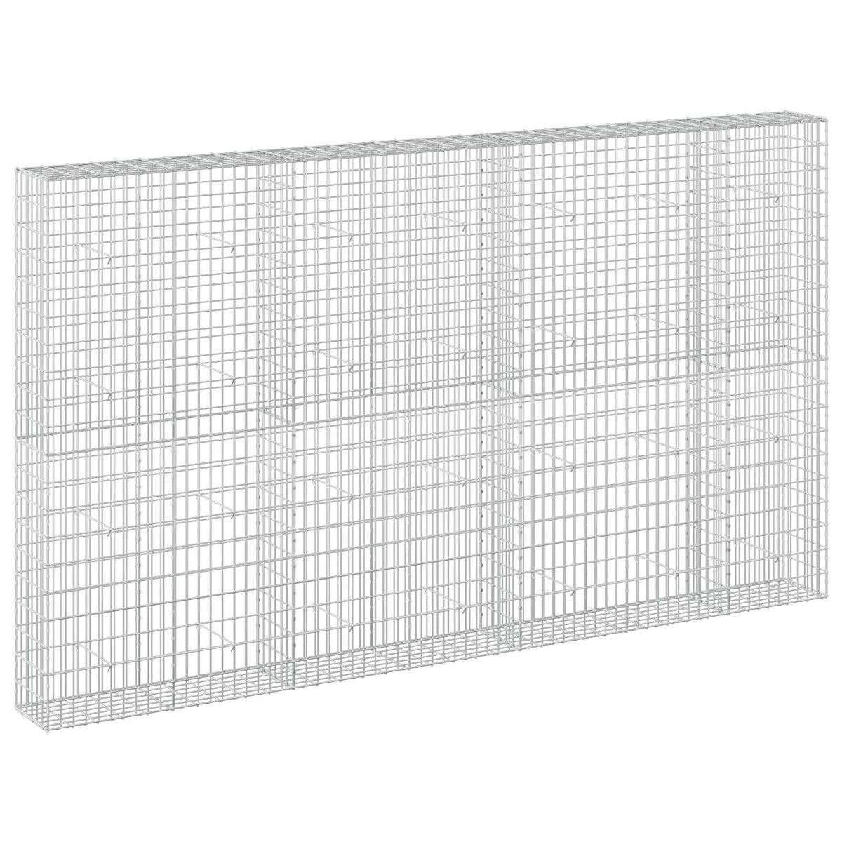 Gabion with 5 mm Wire and 5x10 cm Mesh 350x30x200 cm
